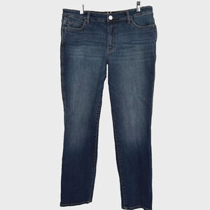 KUT from the Kloth Catherine Boyfriend Jeans Women's Size 14 Medium Wash Denim